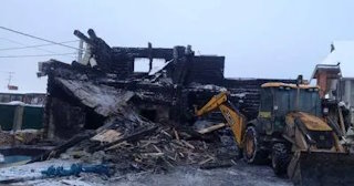 Демонтаж сгоревших зданий в Малгобеке | Сварной-Млг - снос после пожара от 1045 рублей